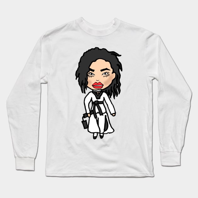 Soju - Junglhouse Chibi Long Sleeve T-Shirt by Brian K